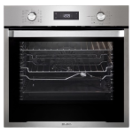 ELBA ELIO 60CM MULTI FUNCTION ELECTRIC BAKER OVEN STAINLESS STEEL WITH BLACK GLASS FINISH
