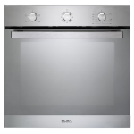 ELBA ELIO 60CM FAN ASSISTED GAS OVEN WITH MIRROR FINISH
