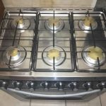 BLAZE 6 BURNER GAS STOVE WITH OVEN