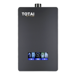 TOTAI INDOOR 12L FAN FORCED GAS GEYSER WITH ELECTRONIC IGNITION