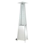 TOTAI GLASS TUBE PATIO HEATER- STAINLESS STEEL