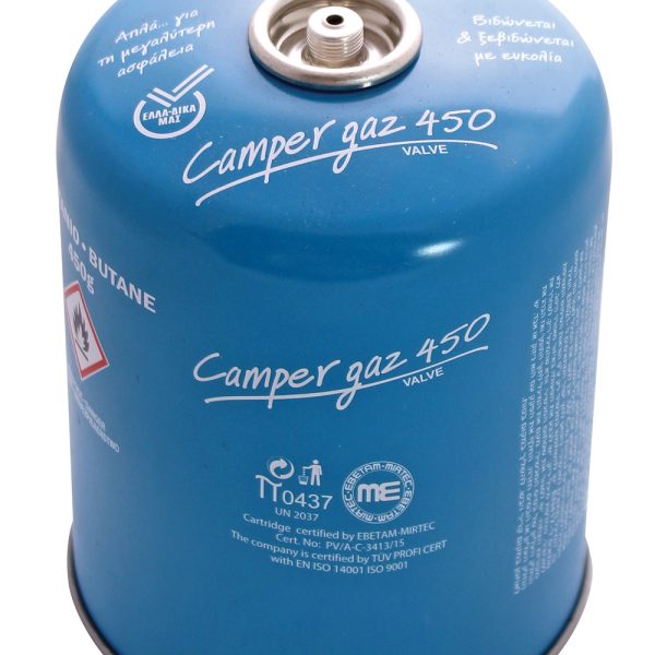 SAFEGAS BUTANE CARTRIDGE 450G