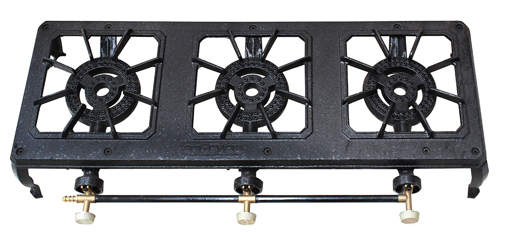 CICA09.jpg SAFEGAS 3 BURNER CAST IRON BOILING TABLE - Image 1