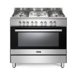 ELBA 4 PLATE GAS STOVE 2 PLATE ELECTRIC + ELECTRC OVEN STAINLESS STEEL