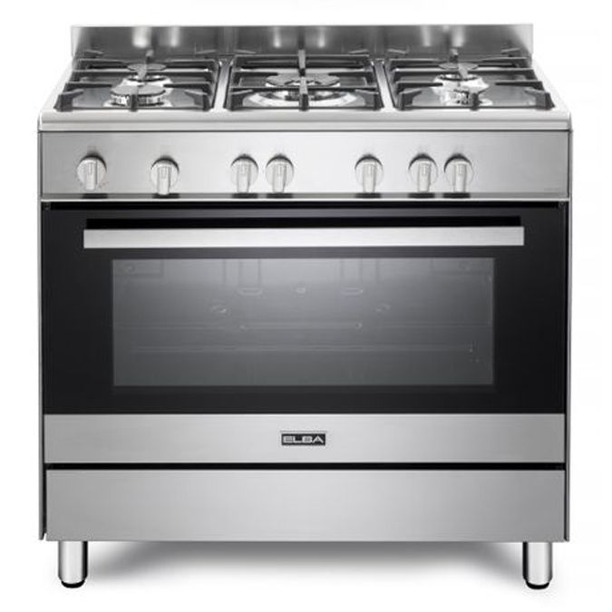 ELBA-5-PLATE-GAS-STOVE-OVEN.png ELBA 5 PLATE GAS STOVE & OVEN - Image 1