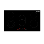 ELBA 5 PLATE HOB TOUCH BUILT IN CERAMIC