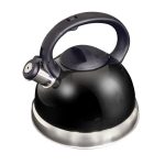 SAFEGAS WHISTLIG KETTLE BLACK HANDLES