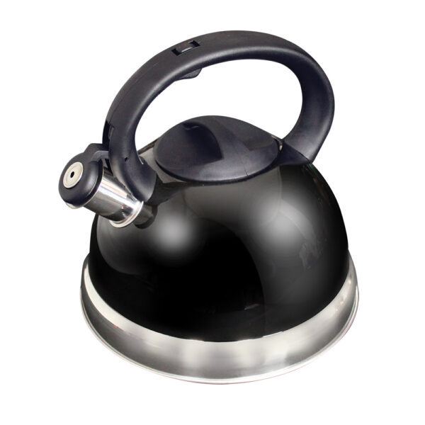 SAFEGAS WHISTLIG KETTLE BLACK HANDLES