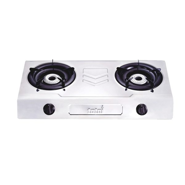 TOTAI TG 2 BNR TABLE TOP GAS STOVE BLK/SS