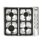 TOTAI 4 BURNER HOB STAINLESS STEEL