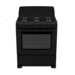 TOTAI 6 PLATE EGAS STOVE AND OVEN BLACK