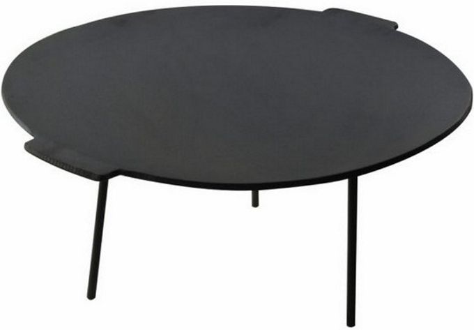 TOTAI-ROUND-GRIDDLE-PAN.jpg TOTAI ROUND GRIDDLE PAN WITH REMOVABLE LEGS/LID - Image 1