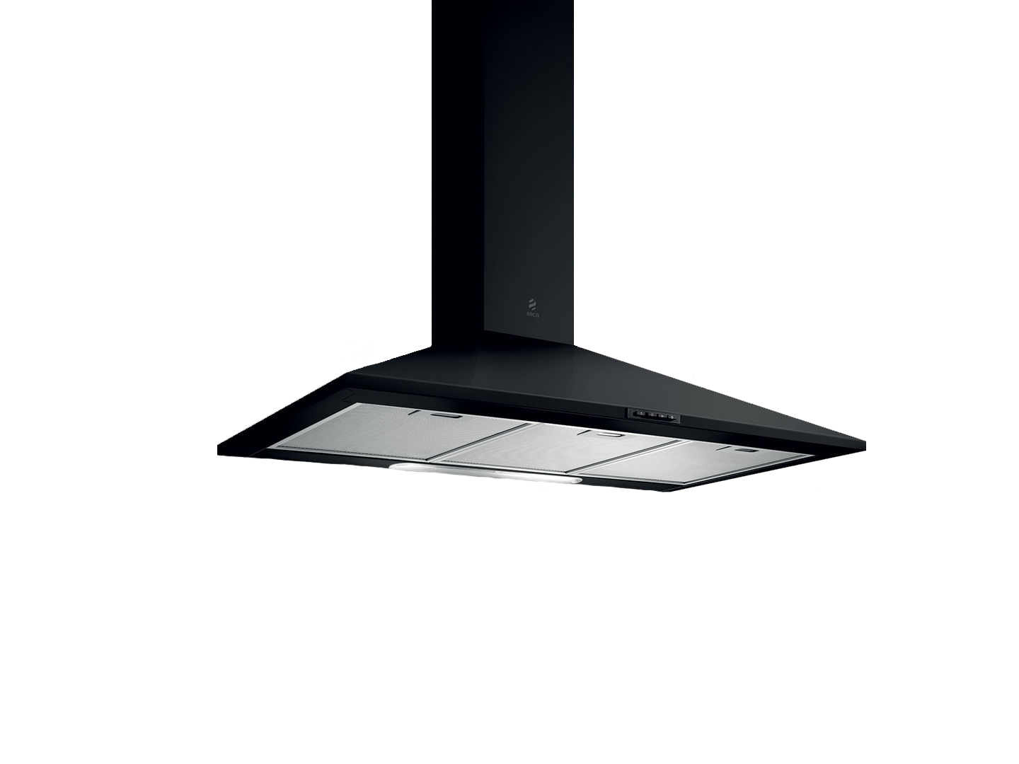 b86e7027b875f4c282041c7de5d5dc1d.png ELICA 60CM PYRAMID STYLE COOKER HOOD- BLACK - Image 1