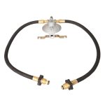 TOTAI 4KG PER HOUR REGULATOR KIT WITH DOUBLE PIGTAILS