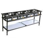 FERNANDO 4 BURNER BOILING TABLE